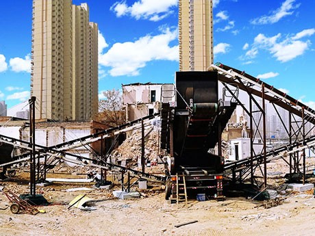 車載移動石頭粉碎機，一體化生產(chǎn)、環(huán)保好、產(chǎn)量高