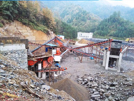 全套破石機(jī)生產(chǎn)線視頻，石料廠用破石機(jī)流水線多少錢