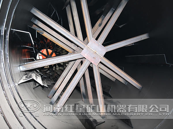 蒙煤烘干機內(nèi)部圖