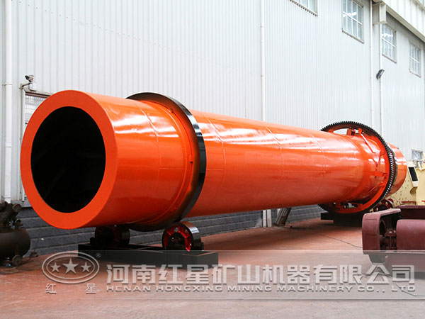 電石渣烘干設(shè)備實(shí)拍