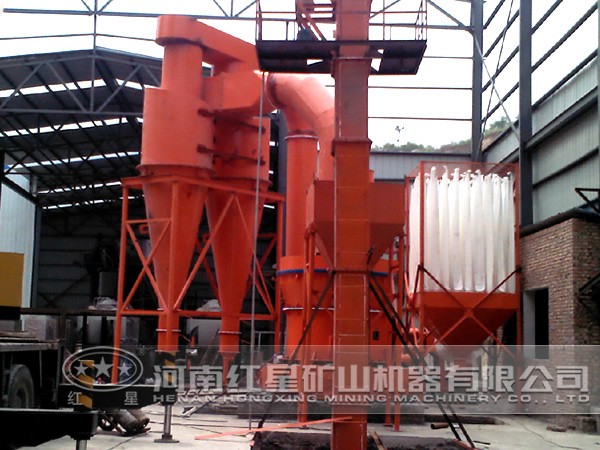 熔渣磨粉現(xiàn)場