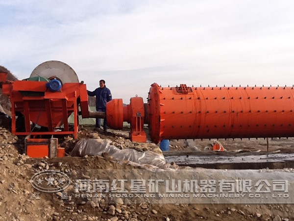 鈦鐵礦選礦現(xiàn)場(chǎng)