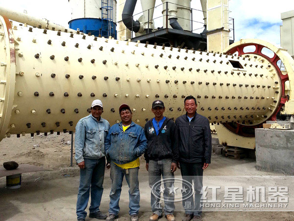 貴州銅仁地區(qū)選礦廠作業(yè)現(xiàn)場