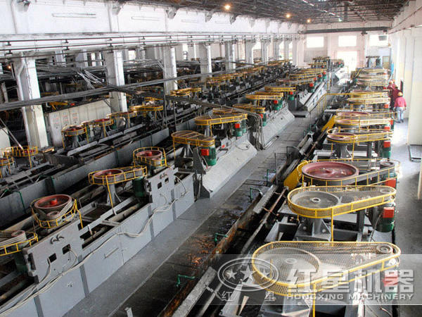 鉛鋅選礦作業(yè)實(shí)況