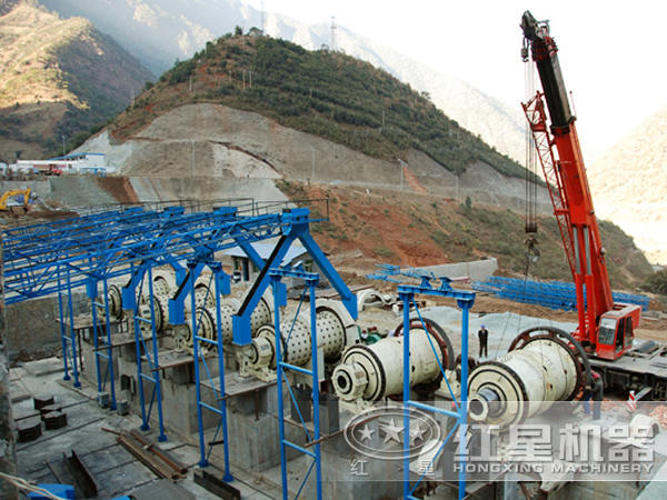 鐵礦選礦作業(yè)實況