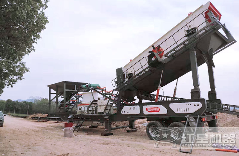 搭載沖擊式制砂機(jī)