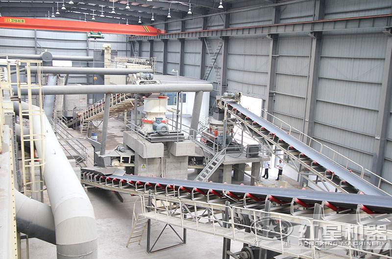 江蘇客戶(hù)圓錐破碎機(jī)工作現(xiàn)場(chǎng)實(shí)拍圖