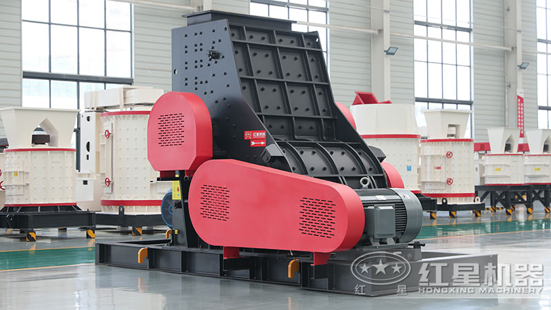 雙轉(zhuǎn)子破碎機(jī)車間實(shí)拍圖