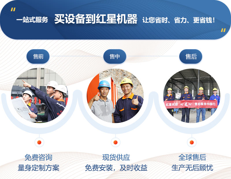 砂石水洗機設(shè)備-紅星機器售后