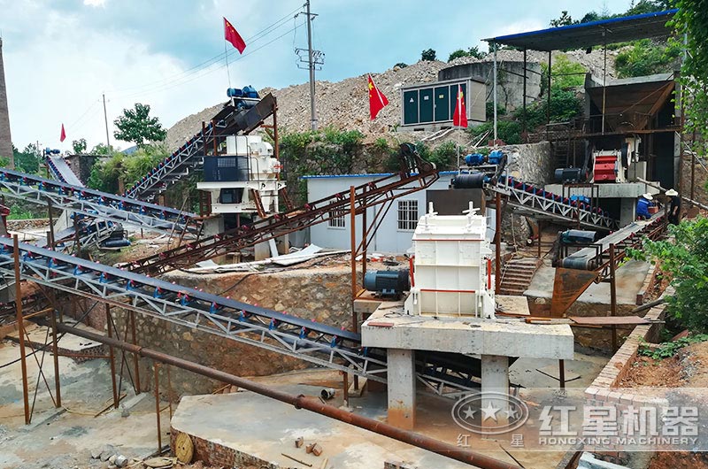 江蘇客戶時產(chǎn)300噸破碎制砂生產(chǎn)線