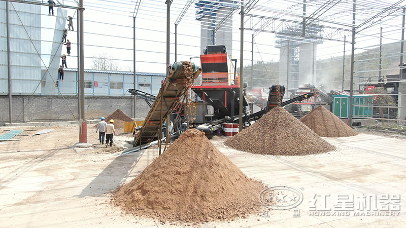 石頭打沙機一天能打多少噸，移動石頭打沙機多少錢一臺？附視頻