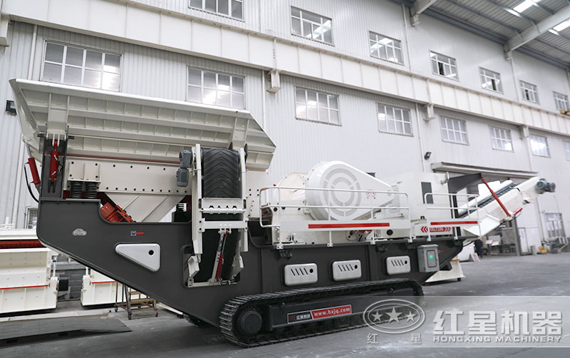 這套移動制石子機械設備價格優(yōu)惠，紅星直銷