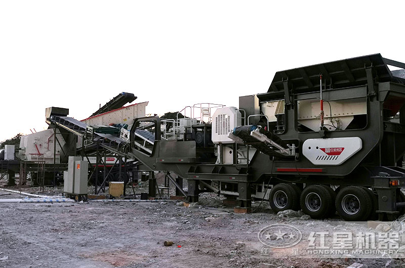 移動(dòng)式水泥石塊粉碎生產(chǎn)線