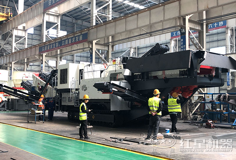 紅星機器廠家車間客戶實地考察