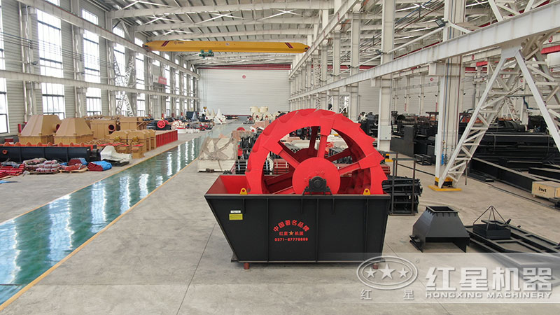 石粉洗沙設(shè)備-輪斗洗砂機(jī)