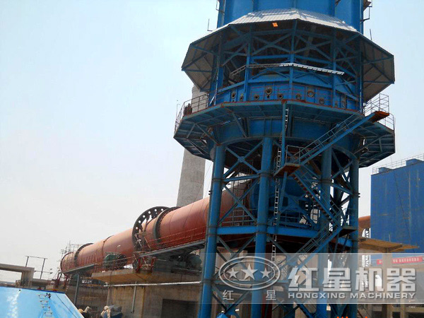 回轉(zhuǎn)窯實拍現(xiàn)場