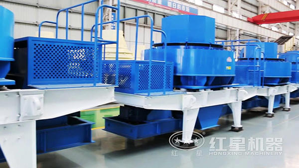 沖擊式破碎機車間細節(jié)實拍