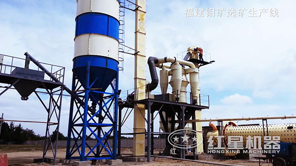 鉬礦選礦生產(chǎn)線現(xiàn)場實(shí)拍