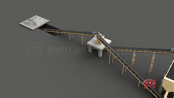 石料破碎生產(chǎn)線現(xiàn)場