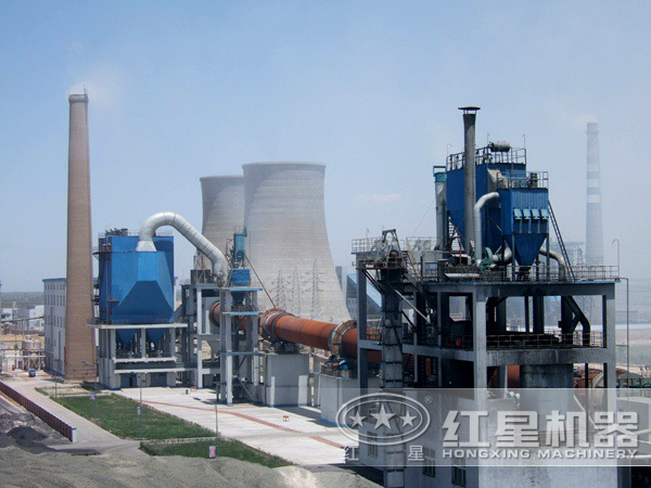 赤鐵礦回轉(zhuǎn)窯實拍