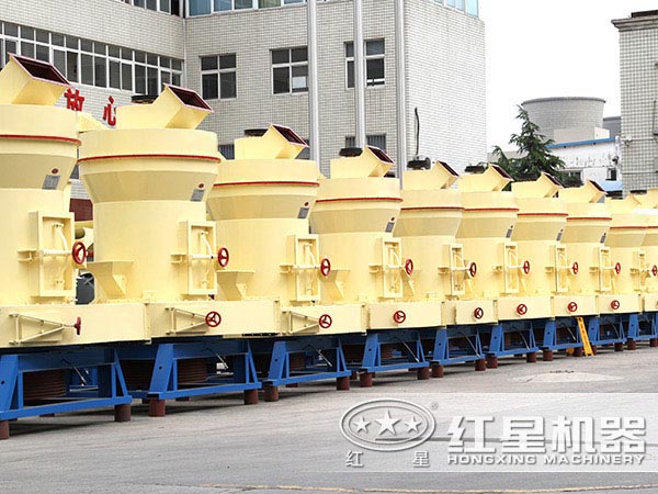 爐渣雷蒙磨粉機廠區(qū)圖