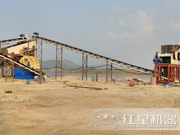 洗砂機現(xiàn)場實拍