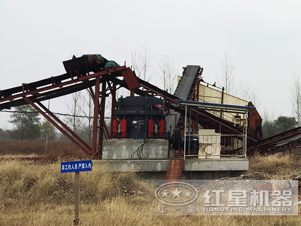 破碎機(jī)生產(chǎn)現(xiàn)場(chǎng)