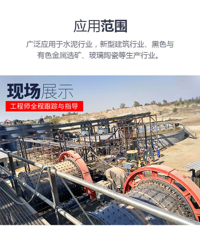 球磨機(jī)生產(chǎn)現(xiàn)場