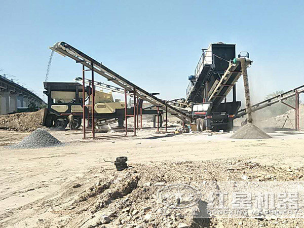 公路混凝土移動破碎機(jī)