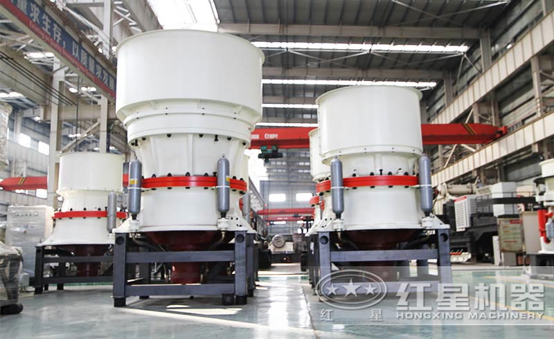 單缸圓錐破碎機(jī)車(chē)間高清展示