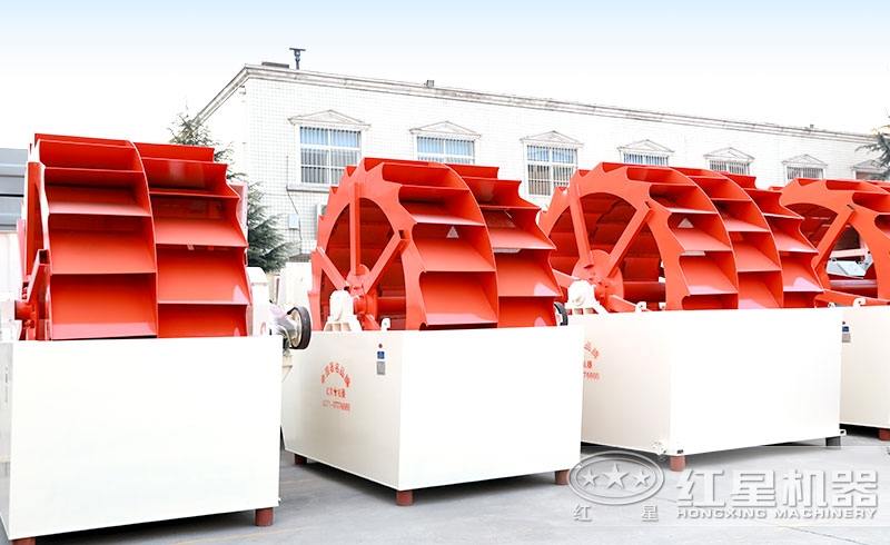 風火輪洗砂機洗沙現(xiàn)場視頻_大型風火輪洗沙機型號參數(shù)