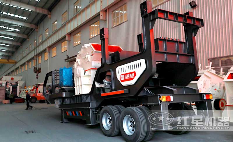 移動式破碎機(jī)車間高清實(shí)拍