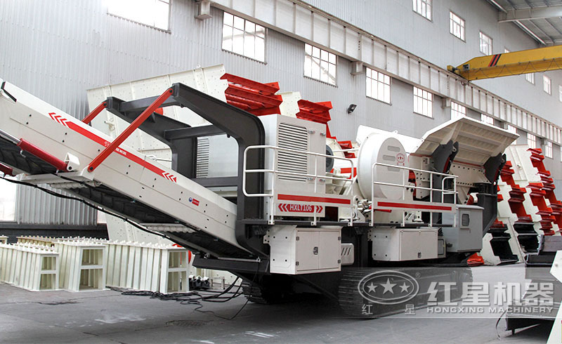 履帶式移動破篩一體機