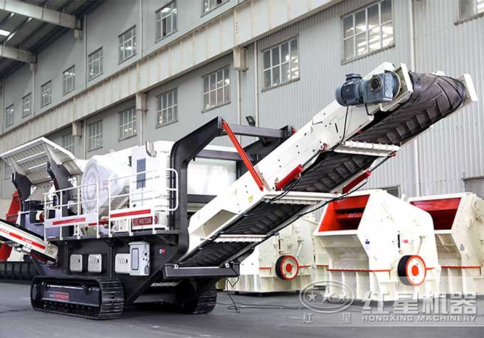 河南鄭州履帶式破碎機(jī)