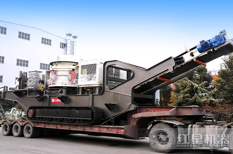 履帶移動(dòng)小型打石料機(jī)