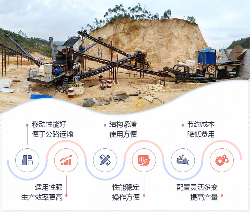 移動(dòng)圓錐式破碎站性能特點(diǎn) 移動(dòng)圓錐式破碎站性能特點(diǎn)