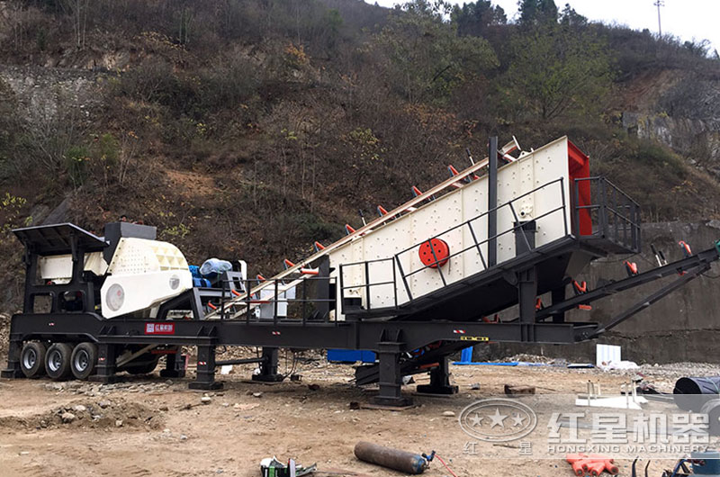 移動式建筑垃圾破碎站