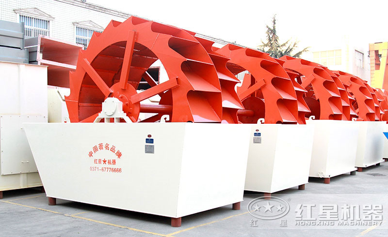 輪斗式洗沙設備