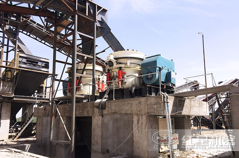 圓錐破現(xiàn)場(chǎng)