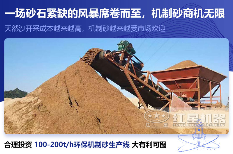 機(jī)制砂生產(chǎn)有利可圖