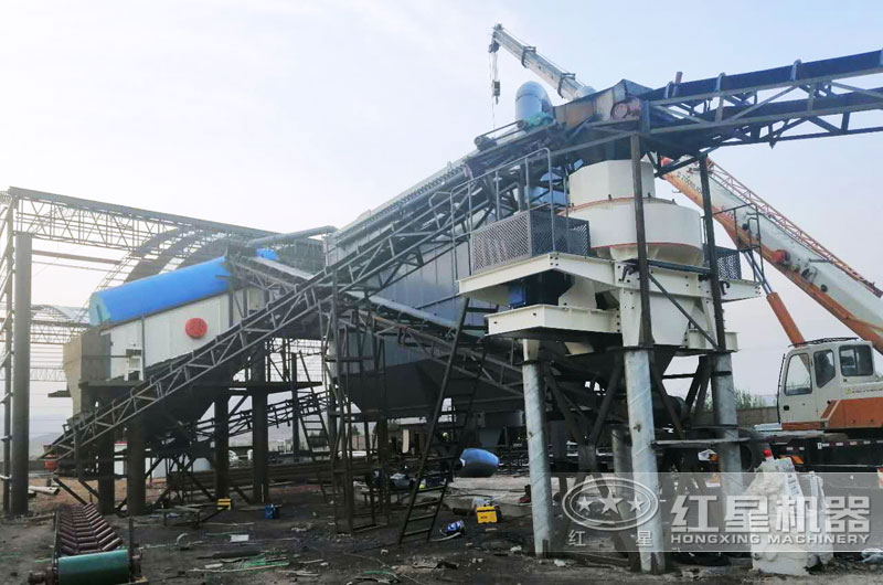 VSI制砂機(jī)生產(chǎn)現(xiàn)場(chǎng)圖