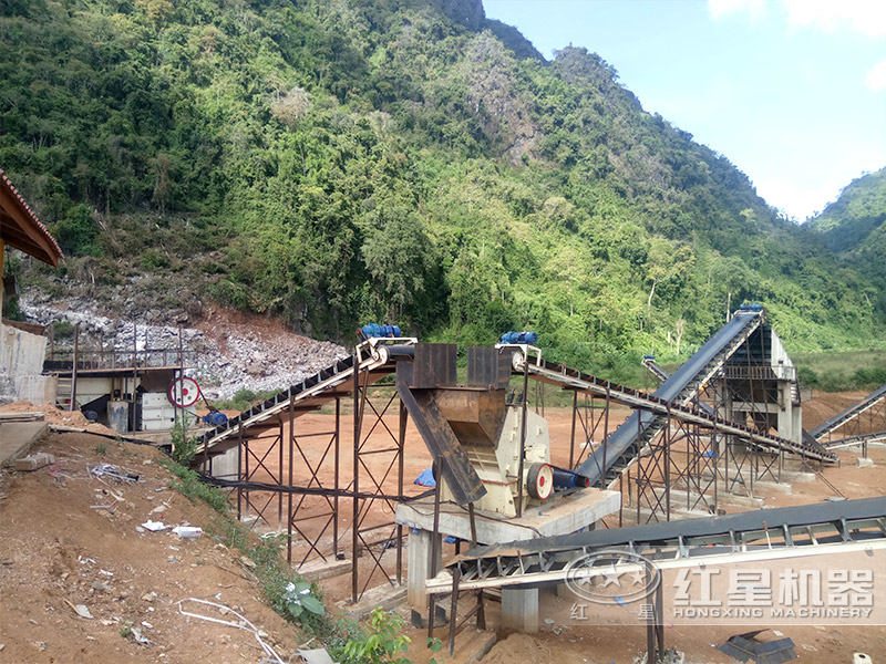 簡(jiǎn)單工藝制砂方案現(xiàn)場(chǎng)