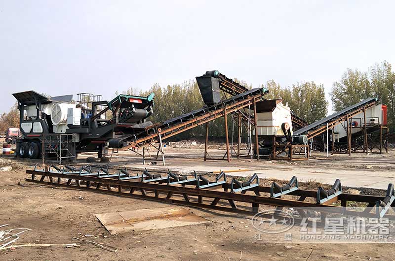 移動和固定石子破碎機(jī)搭配可以大大降低成本