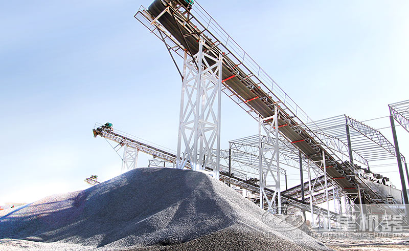 紅星合作客戶的大型制砂生產(chǎn)線