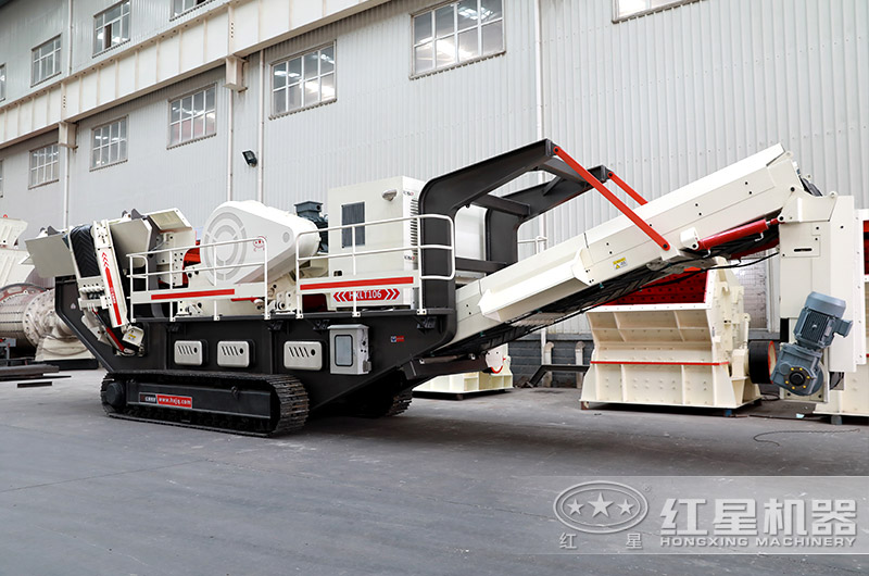 履帶移動破碎機，功能更先進