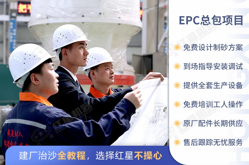 紅星建廠制砂服務(wù)流程及內(nèi)容