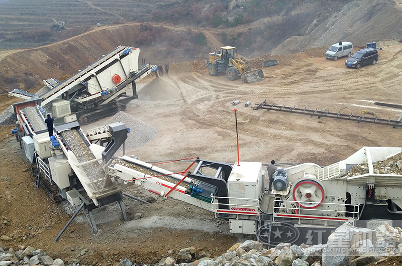 多機組合移動式打砂機工作現(xiàn)場