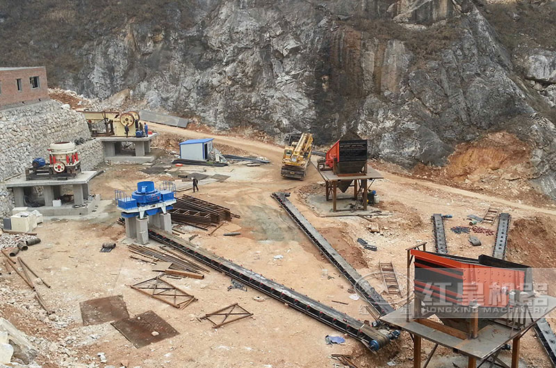 河卵石破碎生產現(xiàn)場實拍