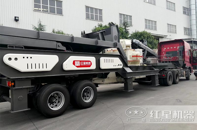 必須要做顏值與實(shí)力并存的機(jī)車(chē)制沙機(jī)——HX移動(dòng)制砂機(jī)，就是美！