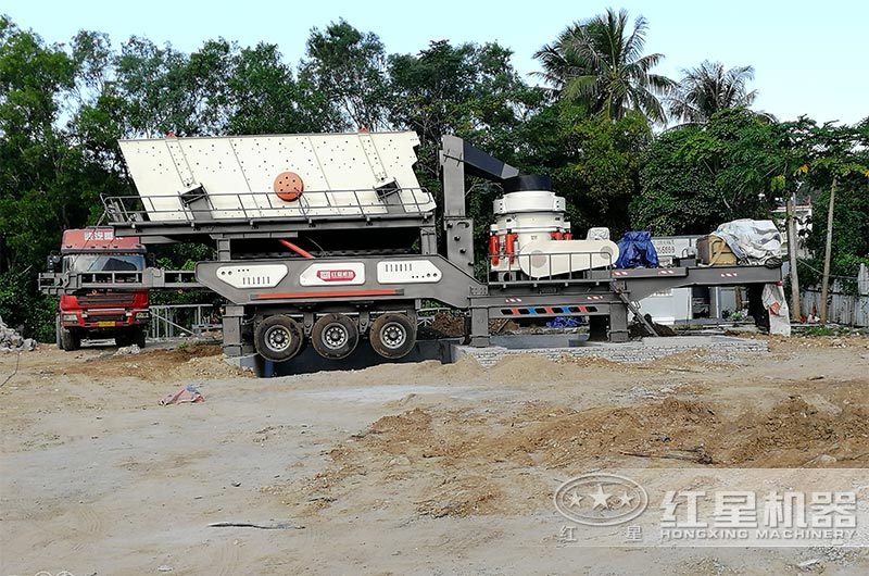 移動式多缸液壓圓錐破碎機